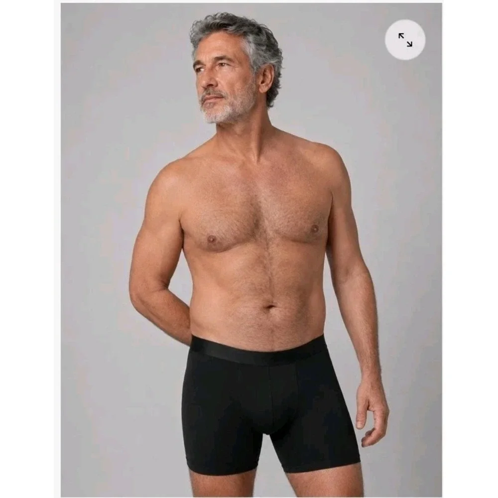 ORYKAS Maximum Absorbency Boxer Briefs Mens 5XL Set Of 4 Underwear Incontinence